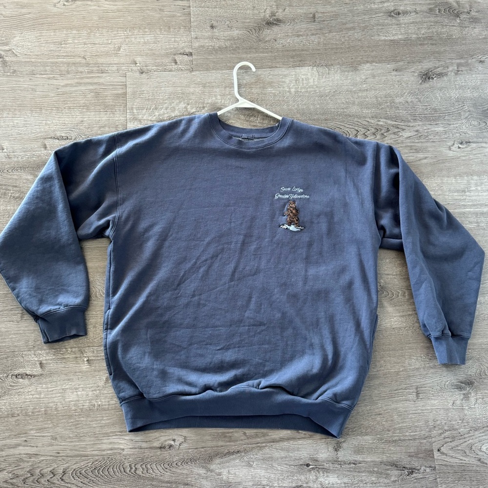 Brandy Melville embroidered graphic crewneck